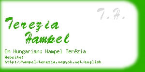 terezia hampel business card